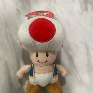 Nintendo Red and White Mushroom Plush Toy